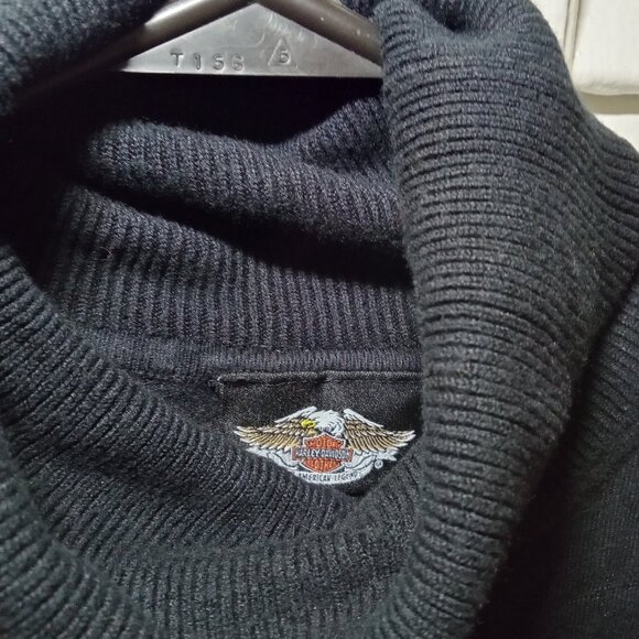 Harley Davison turtlenecked sweater - Picture 6 of 7